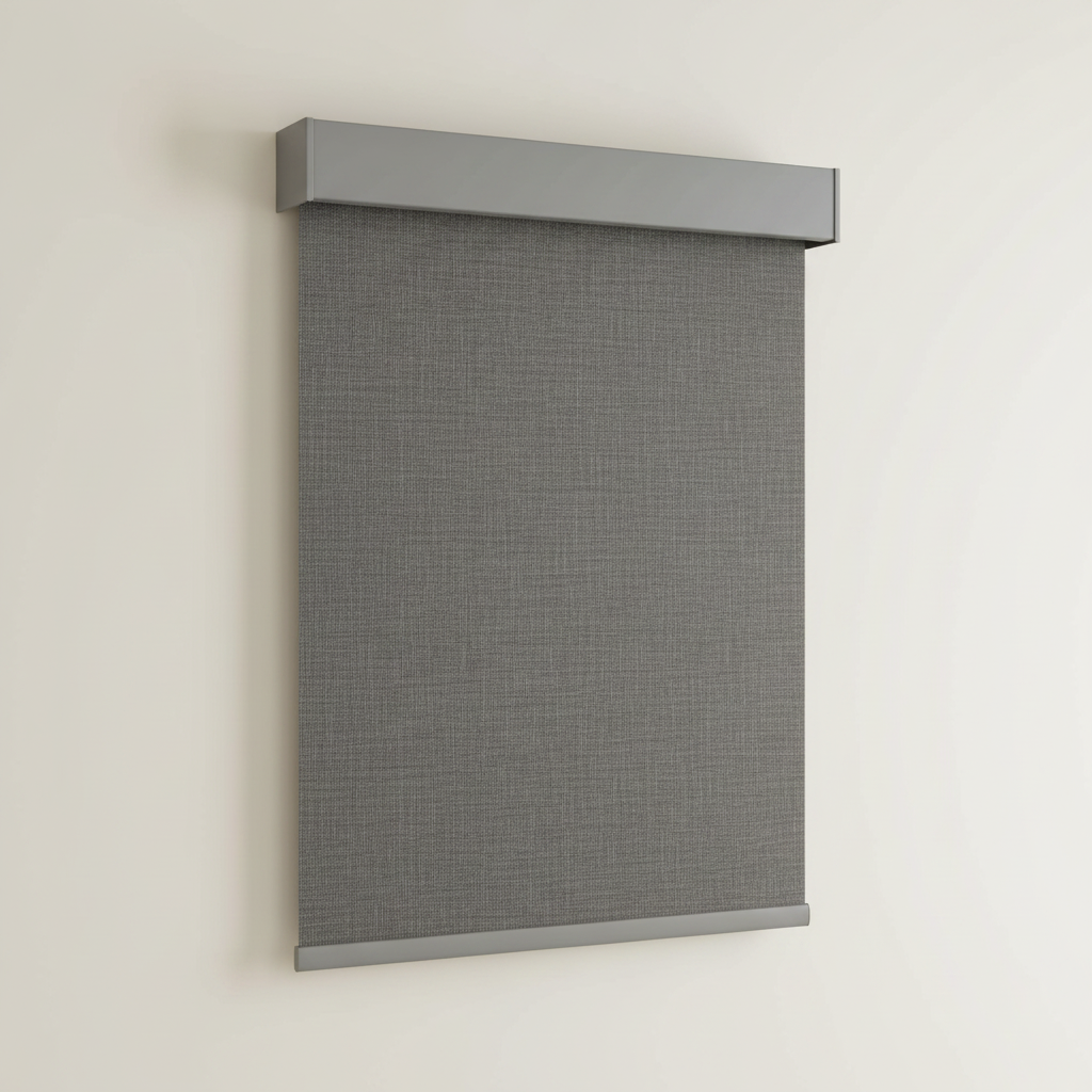 Cordless Linen Blackout Roller Shade 34.5 x 72 Inch