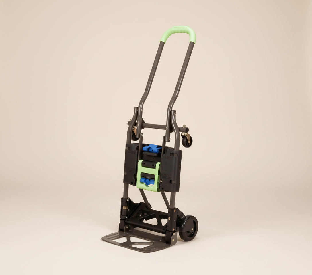 Multi-Position Folding Hand Truck and Cart 300 lb Capacity