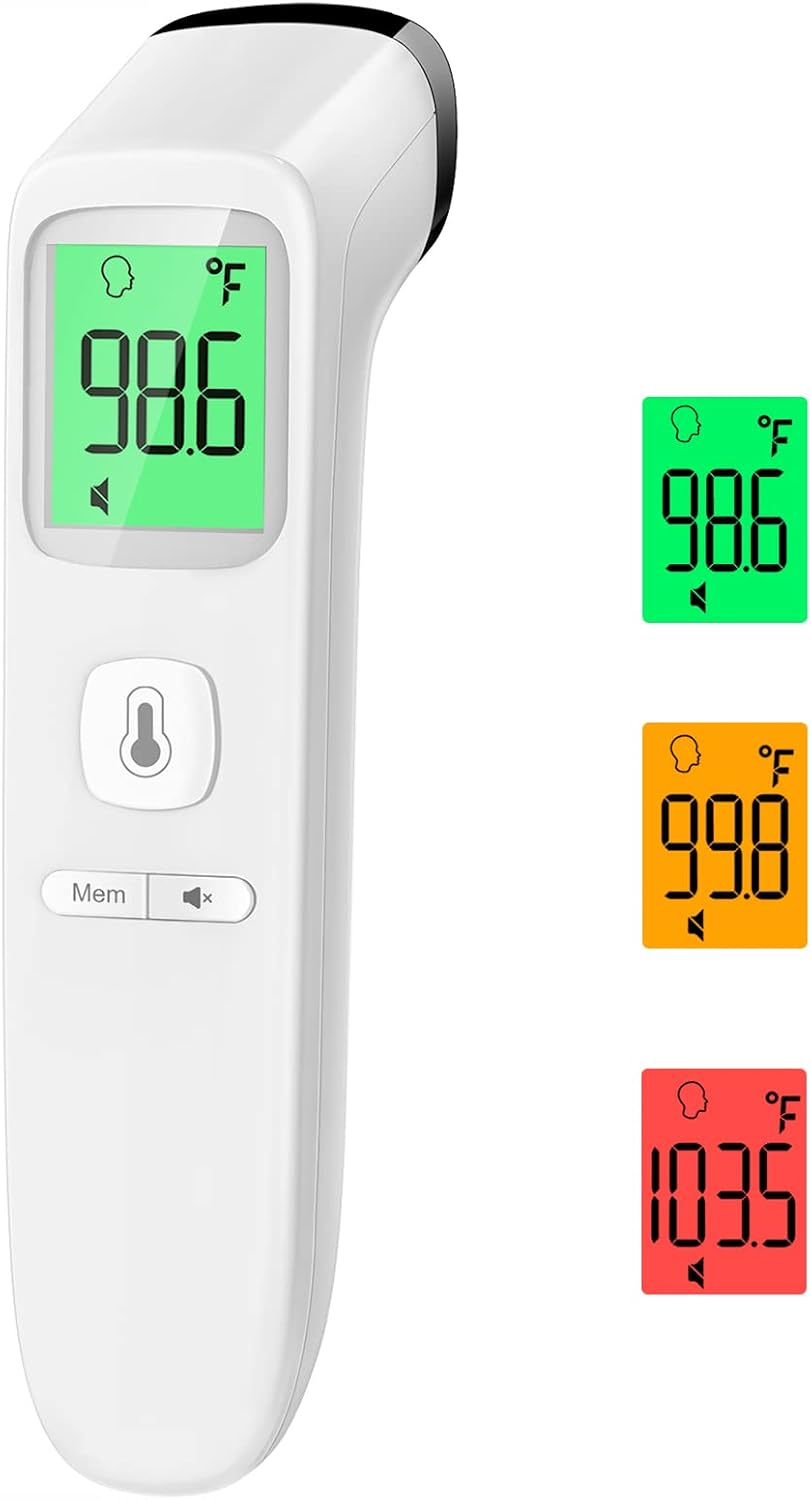 No-Touch Digital Thermometer for Adults and Kids