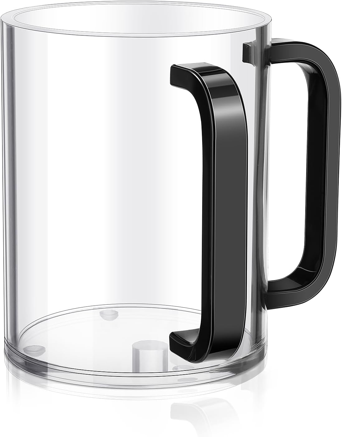 MAQUITA Judaica Hand Washing Cup with Dual Handles, 5" Acrylic Wash Cup for Jewish Ritual