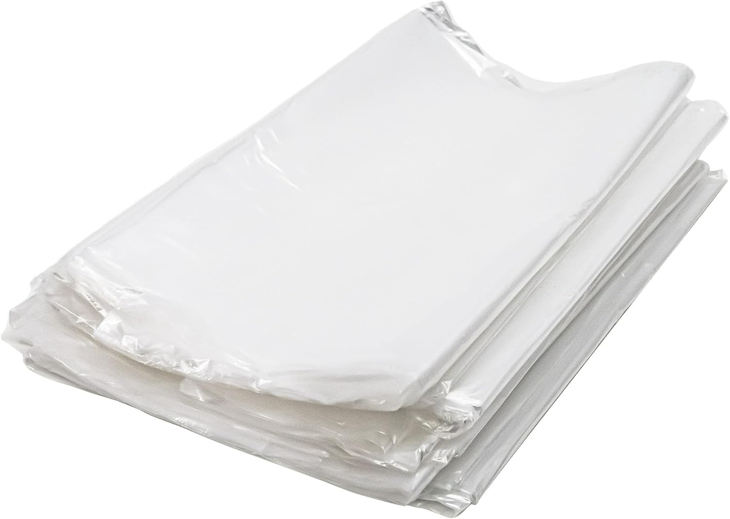 Disposable Clear Extra Heavy Table Cover Protector, Pre-Cut for Shabbos, 66 x 120 in, 12 Count